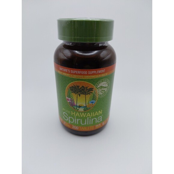 Nutrex Other - Pure Hawaiian Spirulina  Vegan-Immunity & Cardiovascular Support 200 Tabs